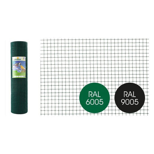 Giardino producten gaas gelast zwart 19 1 10 1 01m x 25m