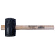 Connex producten rubberhamer 40mm met houten steel