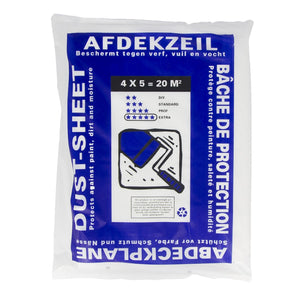 Producten afdekfolie hdpe 4 x 5m 40my