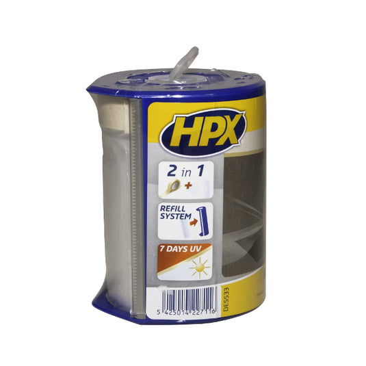 Hpx producten afdekfolie plus afplakband easy mask filmplus dispencer 55cmx33m