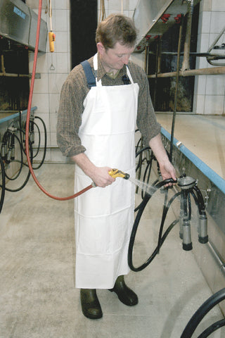 Afbeelding laden in galerijviewer, Producten melkschort 80x120cm wit
