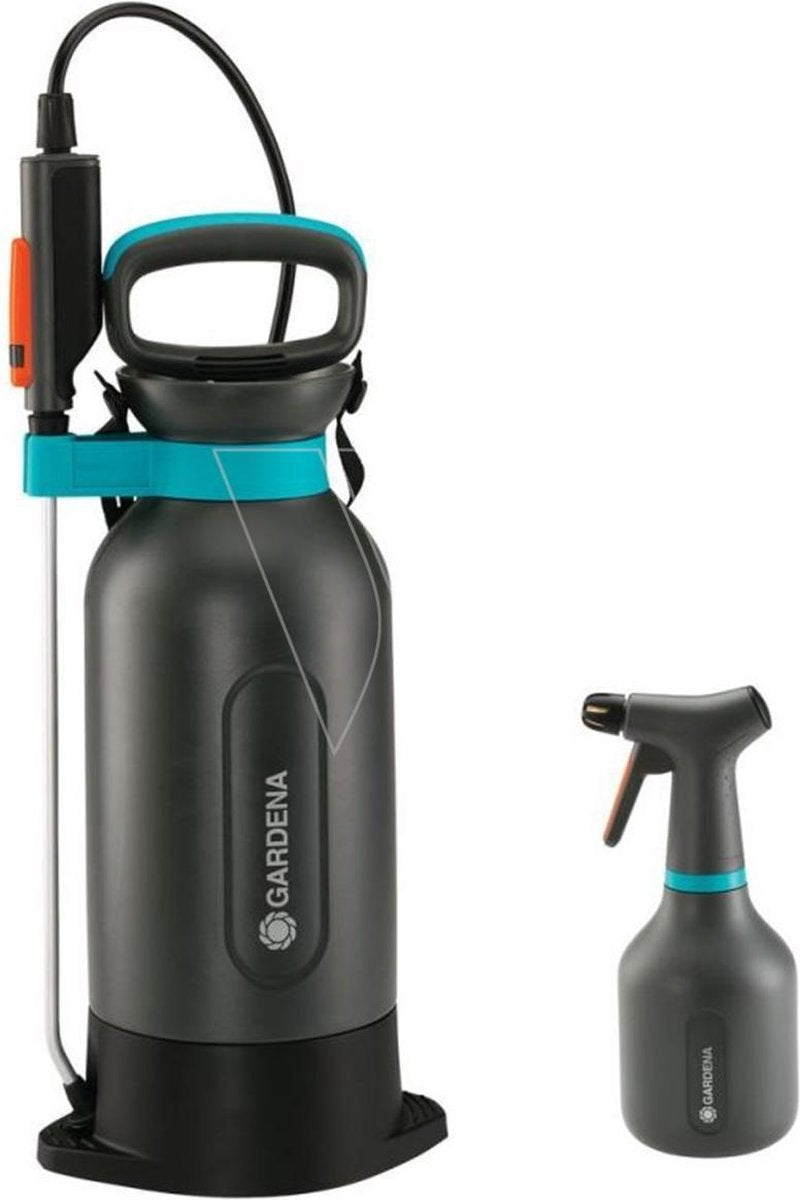 Afbeelding laden in galerijviewer, Gardena producten drukspuit 5l plusplantenspuit 0 75l set actie
