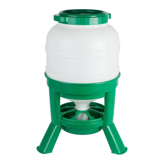Olba producten hopper feeder 30ltr plastic groen