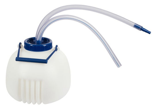 Producten kwartiermelker 8 liter wit blauw