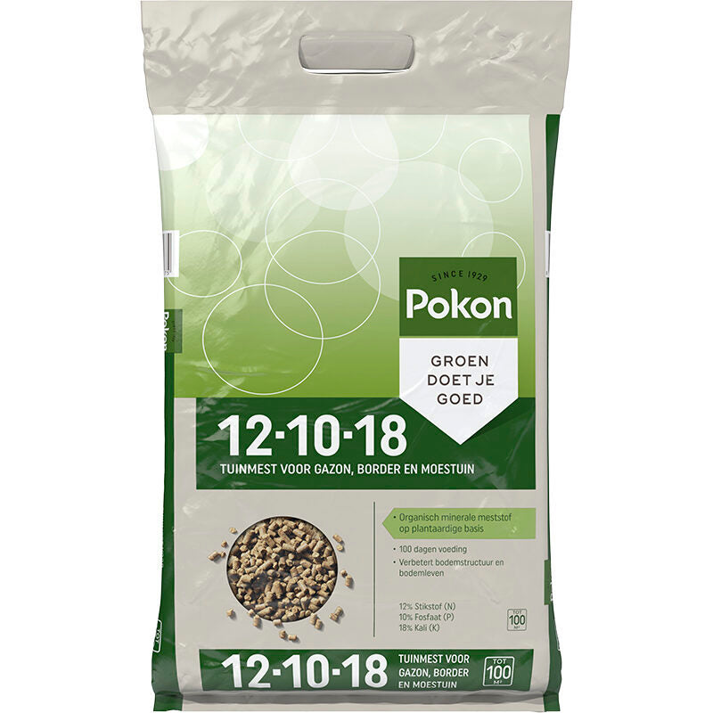 Afbeelding laden in galerijviewer, Pokon producten tuinmest 12 10 18 6 75kg organisch mineraal
