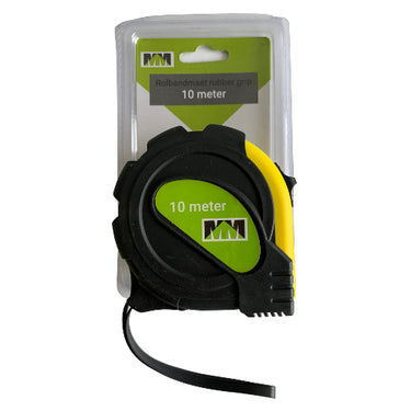 Mm producten rolbandmaat rubber grip 10mtr