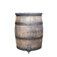 Roto producten regenton houten look bruin pluskraan 140l