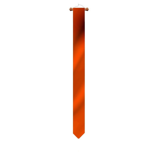Merkloos producten wimpel oranje 18 x 165cm