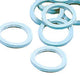 Producten ring voor kalverventiel dik 4mm blauw