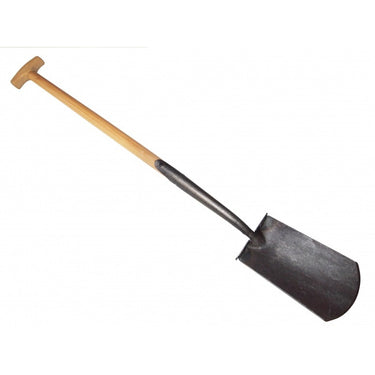 De wit producten zwanehals spade met lip essen steel 75cm dewit