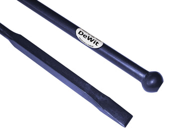 De wit producten stootijzer 1000mm met 40cm vierkant knop en beitel dewit