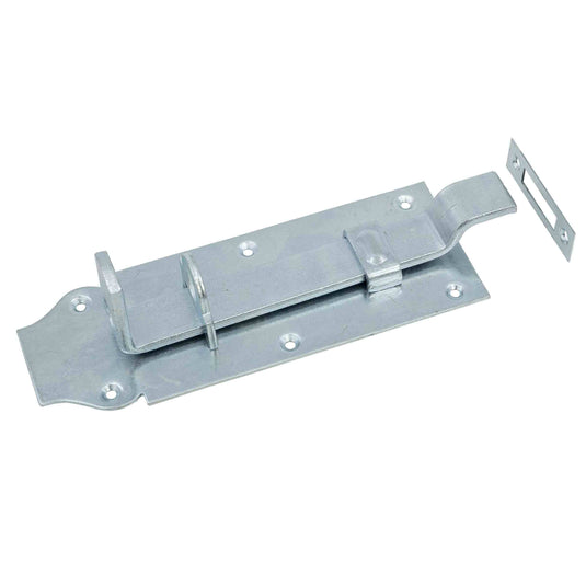 Waelbers producten hangslotschuif met bocht 180mm blauw verzinkt
