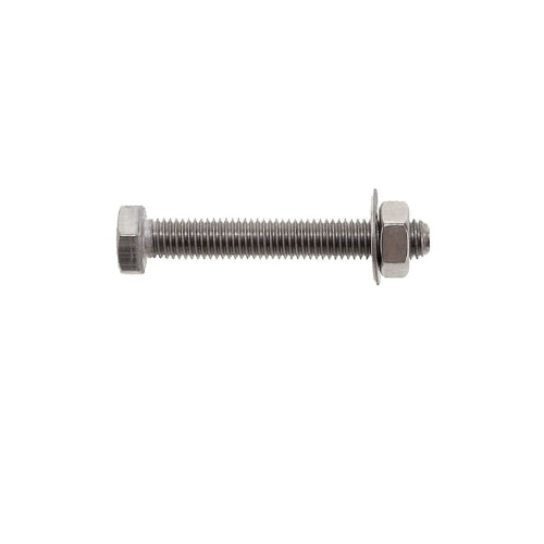 Afbeelding laden in galerijviewer, Bofix Vork-kroonbout RVS M6-45 compleet (10st)
