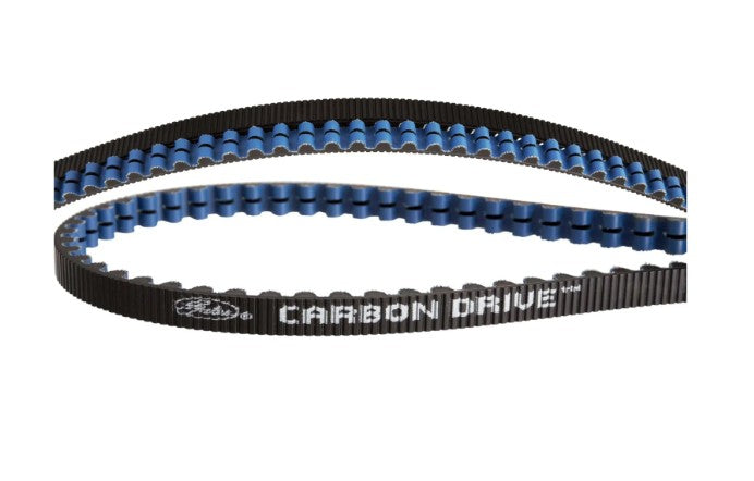 Afbeelding laden in galerijviewer, Gates cdx belt carbon drive 122t black blue 1342mm, 11mm pitch, 12mm width
