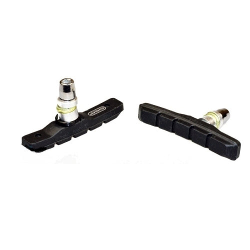 Afbeelding laden in galerijviewer, remblokken V-brake zwart 72 x 14 mm 2 stuks
