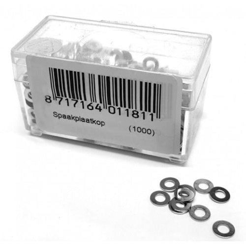 Ring messing spaakplaatje onder kop sp14 ds a 1000 410200