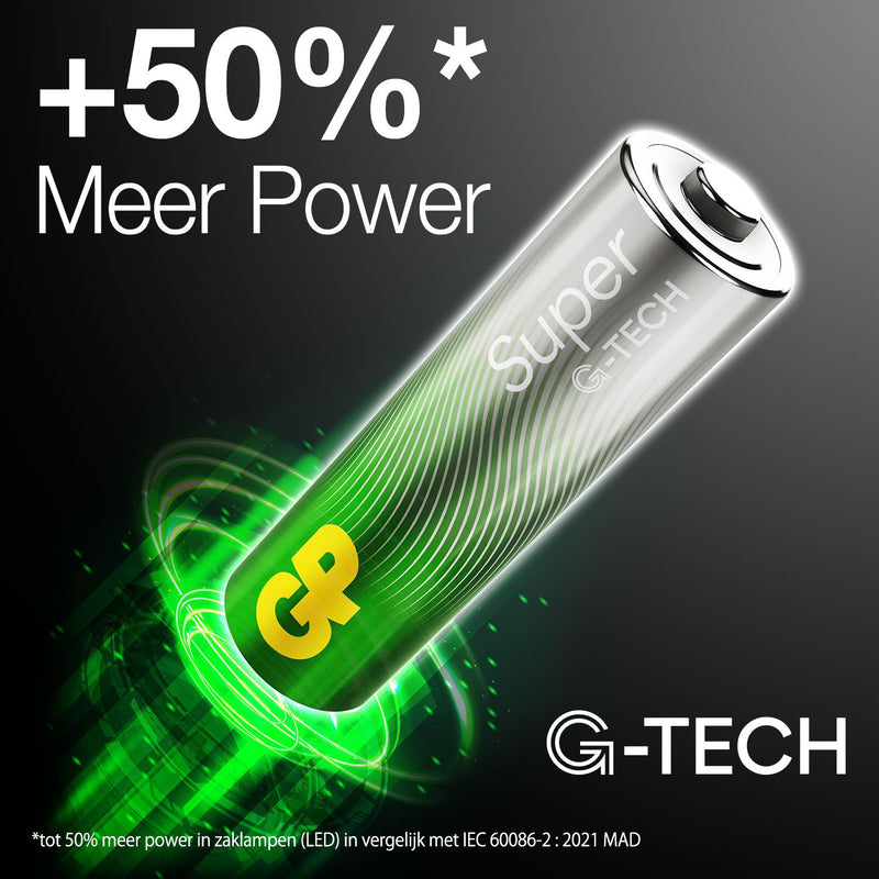 Afbeelding laden in galerijviewer, Gp super alkaline aaa-batterijen 4pk
