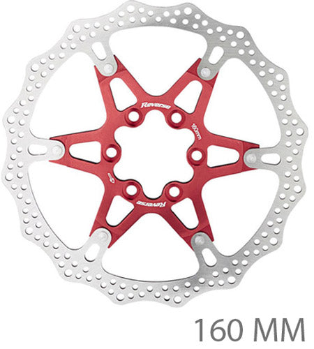 Afbeelding laden in galerijviewer, Reverse components aluminium steel rotor
