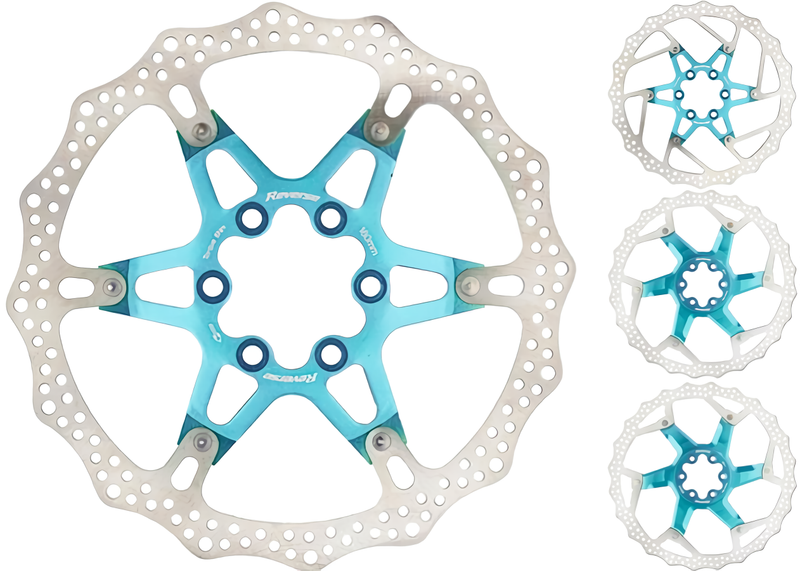 Afbeelding laden in galerijviewer, Reverse components aluminium steel rotor
