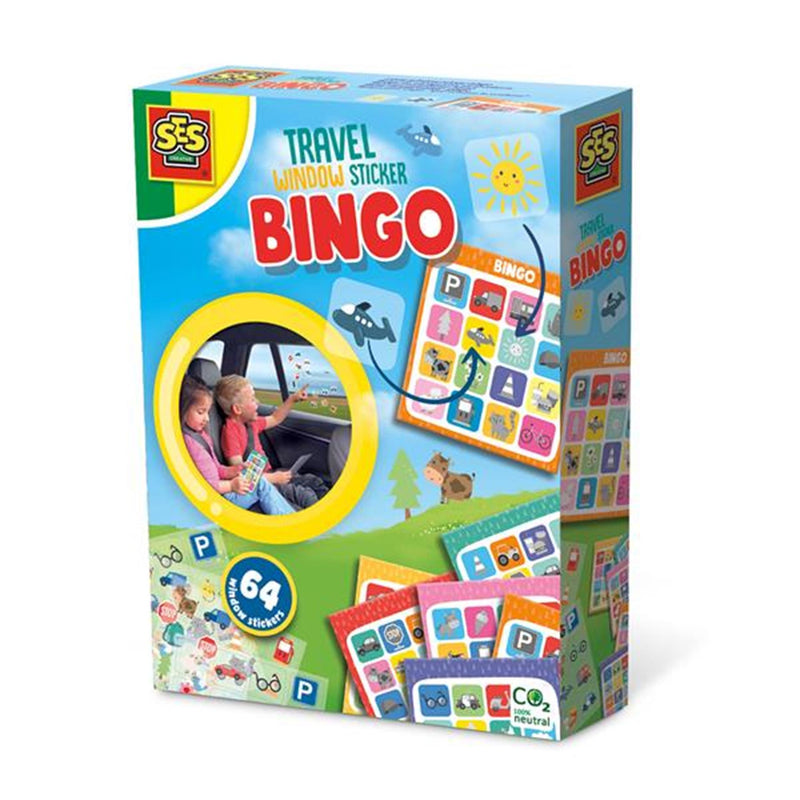 Afbeelding laden in galerijviewer, Ses reisspel raamsticker bingo
