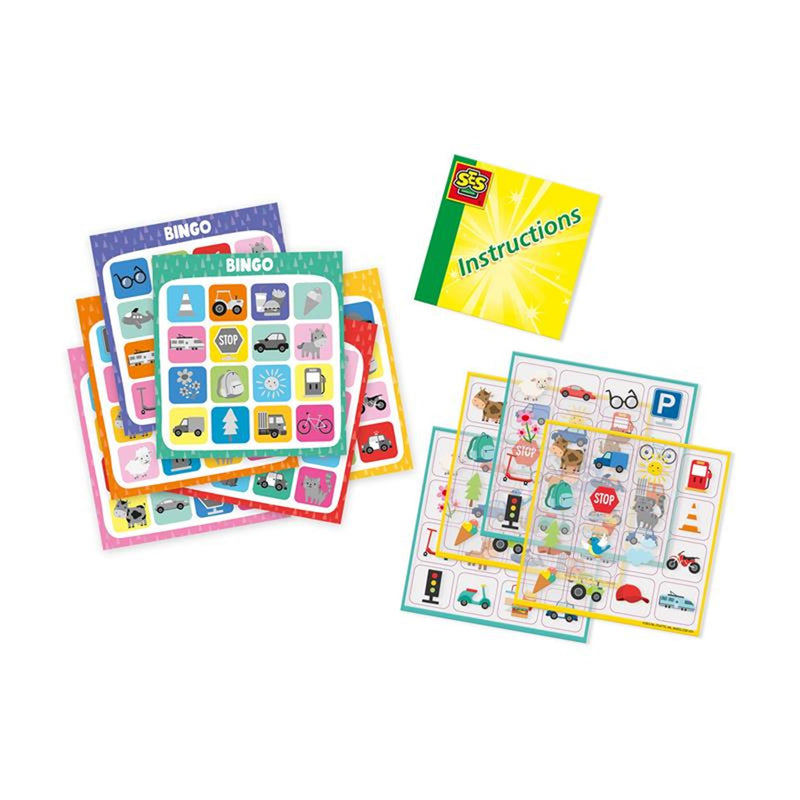 Afbeelding laden in galerijviewer, Ses reisspel raamsticker bingo
