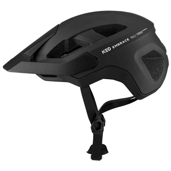 Afbeelding laden in galerijviewer, Ked fietshelm embrace m (54-58cm) - mat zwart
