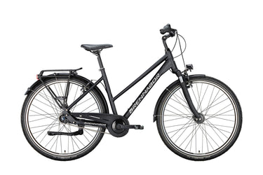 Brennabor trekkingfiets t-42 mod. 24 bike trekking t-42 28 55 trap. 7sp.black white