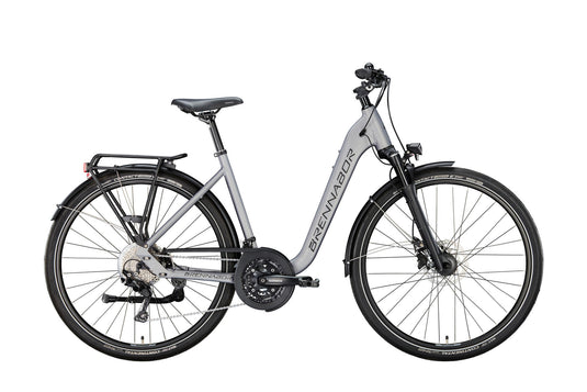Brennabor trekkingfiets t-62 mod. 24 bike trekking t-62 28 55 wave 30sp. grey black