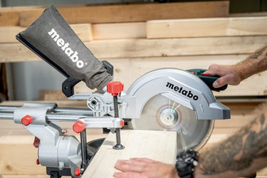 Metabo afkortzaag kgs 254 m met trekfunctie | nieuw model - 602540000
