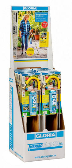 Afbeelding laden in galerijviewer, Gloria onkruidbrander thermoflamm bio classic in display | 12 stuks
