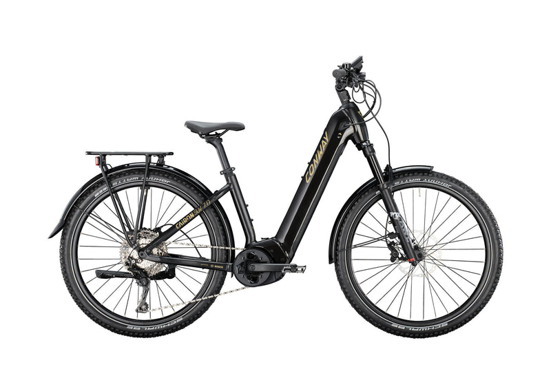 Afbeelding laden in galerijviewer, Conway elektrische suv cairon suv 7.0 mod. 24 ebike conw.cairon suv 7.0 27,5 54 wave 11sp bl gold
