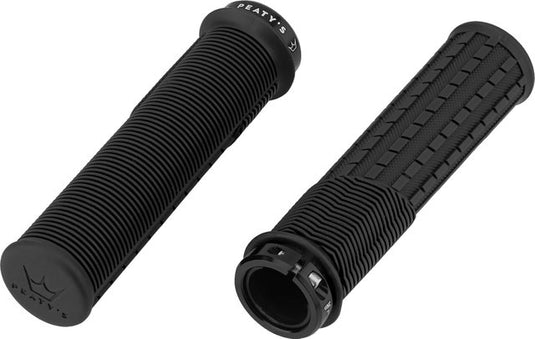 Peaty's monarch grips mushroom lock-on handlebar grips