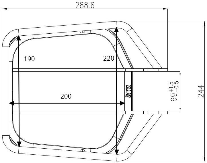 Afbeelding laden in galerijviewer, Victoria bagagedrager, voorop loadon 1 fr.rack bikes w.susp.fork 92,4mm
