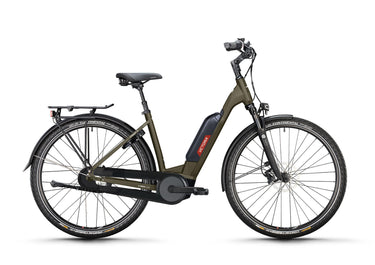 Victoria elektrische trekkingfiets cysalo 9 (#1) ebike vict.cysalo 9 28 52 low entry 7sp fw grey