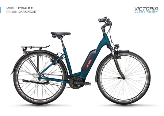 Victoria elektrische trekkingfiets cysalo 11 (