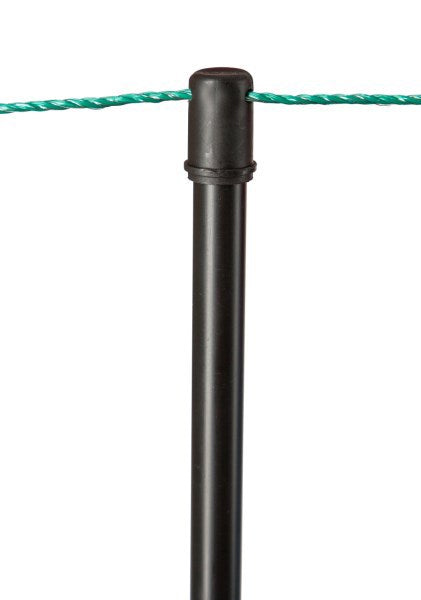 Afbeelding laden in galerijviewer, Ako producten paaltje zwart 90cm v schapennet enkele pen
