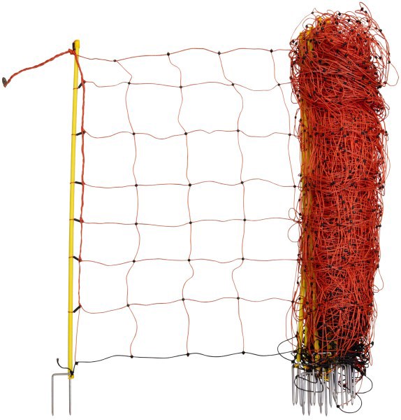 Afbeelding laden in galerijviewer, Ako producten schapennet classic oranje 108cm dubbele pen

