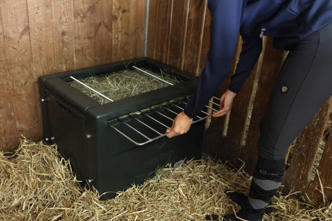 Afbeelding laden in galerijviewer, Abi producten hooibox voederbesparend slowfeeder
