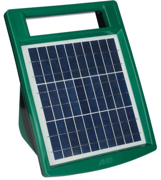 Afbeelding laden in galerijviewer, Ako producten sun power s500 schrikdraadapparaat met zonnepaneel
