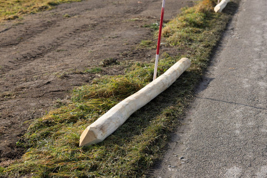 Ako producten robiniapaal hoek 250cm hoog 14 16cm