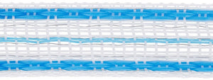 Ako producten platinumline schriklint 20 mm wit blauw 200m
