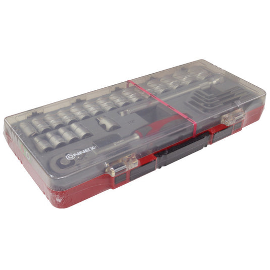 Connex producten dopsleutelset profi 1 2 22 delig