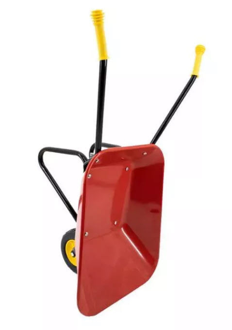 Afbeelding laden in galerijviewer, Mm producten kinderkruiwagen metalen bak rood
