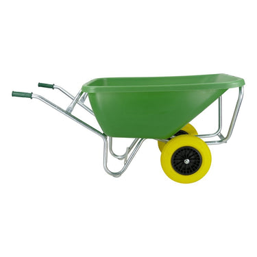 Fort producten kruiwagen f s 200l groen verz ond 2 nml wielen