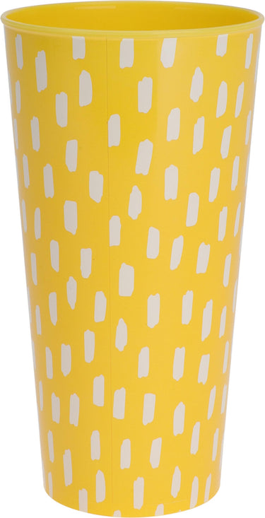 Excellent houseware bekerset 4-delig 400ml kunststof met print