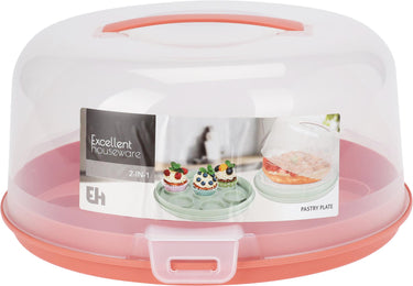 Excellent houseware taartplateau 2-in-1 kunststof