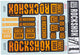 Rockshox decor set decal set orange