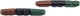 Contec rempads v-stop 3d ct brake shoe v-stop 3d triple contour design