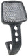 Reflector B M Voorzijde Met Beugel Wit
