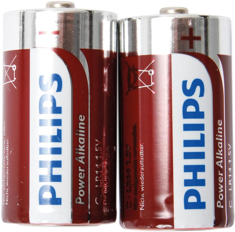 Afbeelding laden in galerijviewer, Philips batterijen lr14 c powerlife
